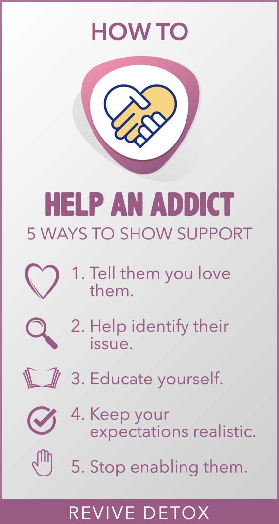 How to Help an Addict: 5 Ways You Can Show Your Support