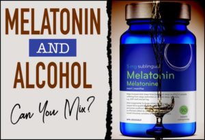 melatonin alcohol