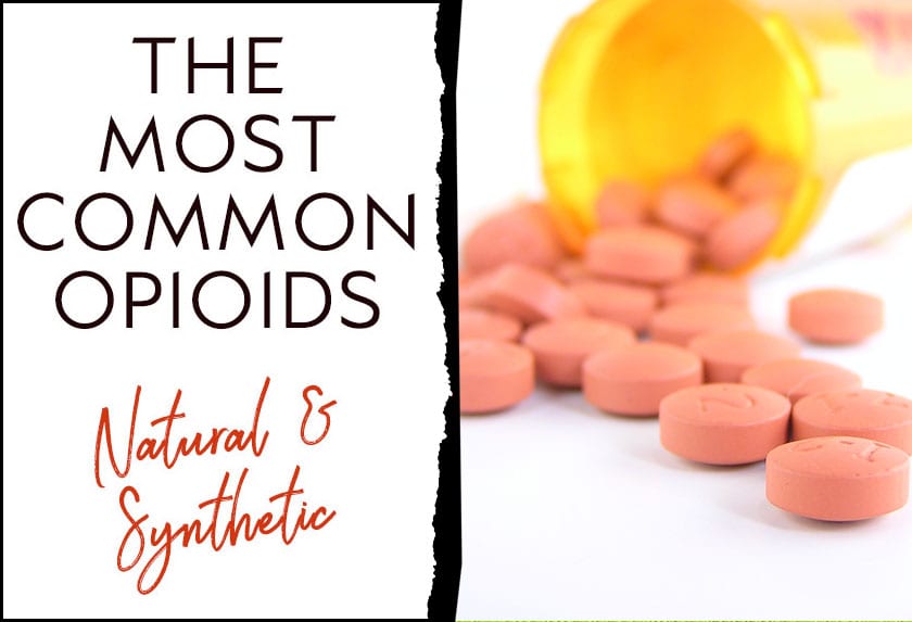 most common opioids