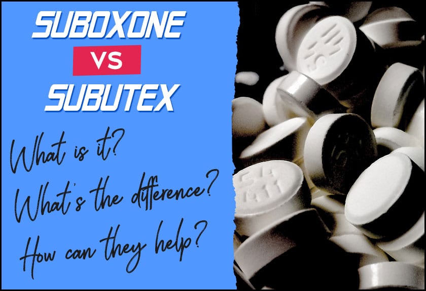 suboxone vs subutex