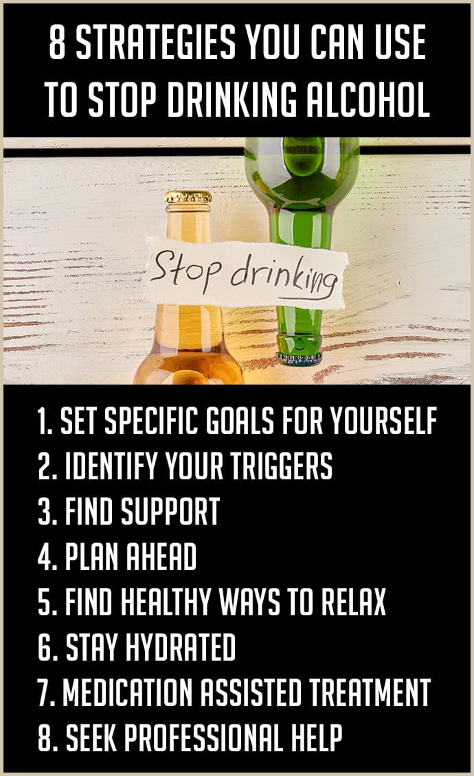how to quit drinking alcohol