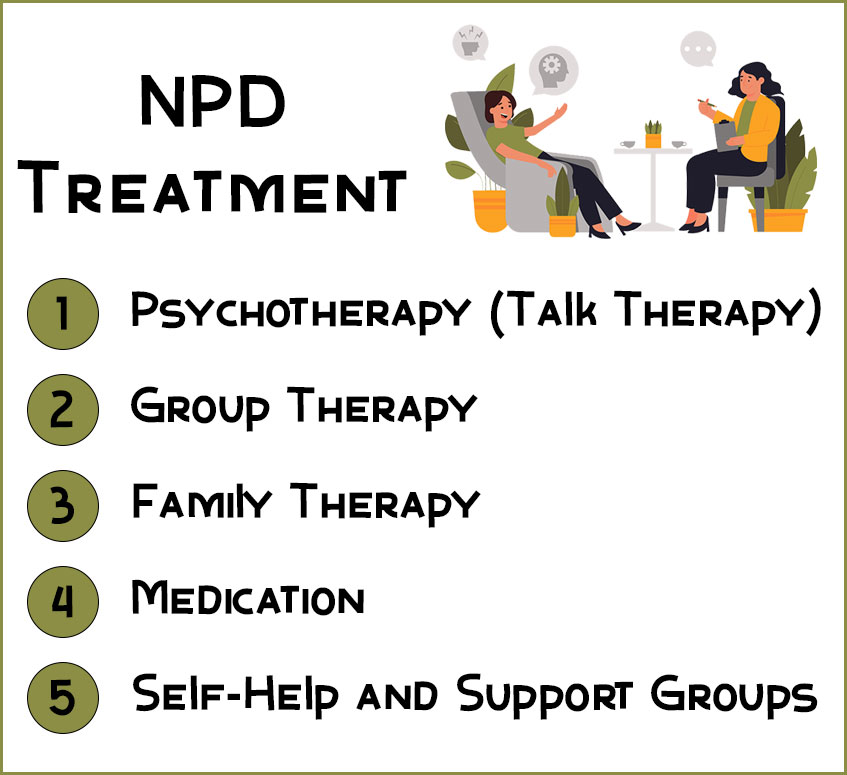 narcissistic personality disorder treatments