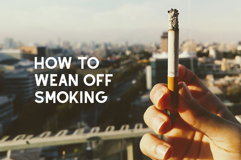 how to wean off smoking