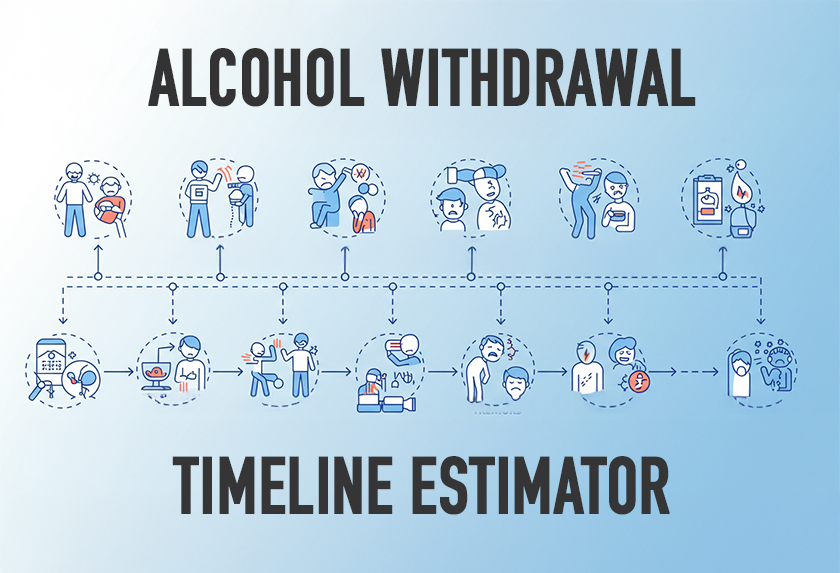 alcohol withdrawal timeline estimator